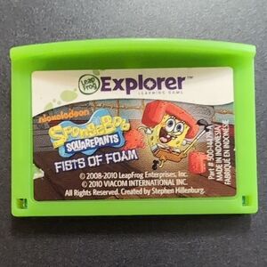 LeapFrog Explorer Nickelodeon SpongeBob SquarePants Fists of Foam